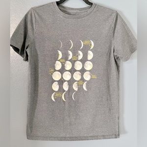 Kids 16 / junior small Moon Phase Tee